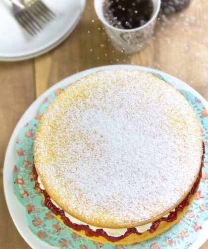Delia Smith Fatless Sponge