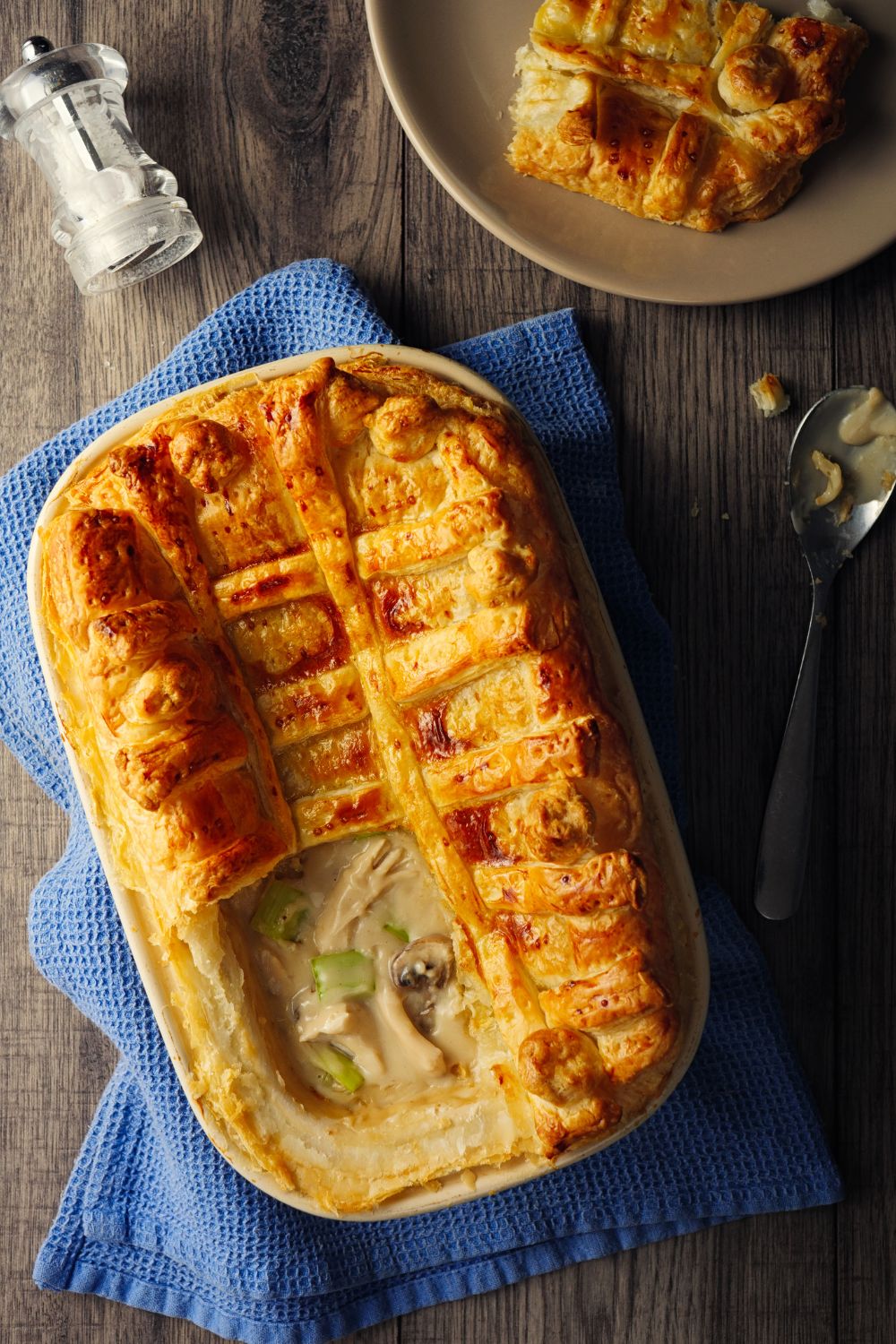 Delia Smith Chicken and Mushroom Pie