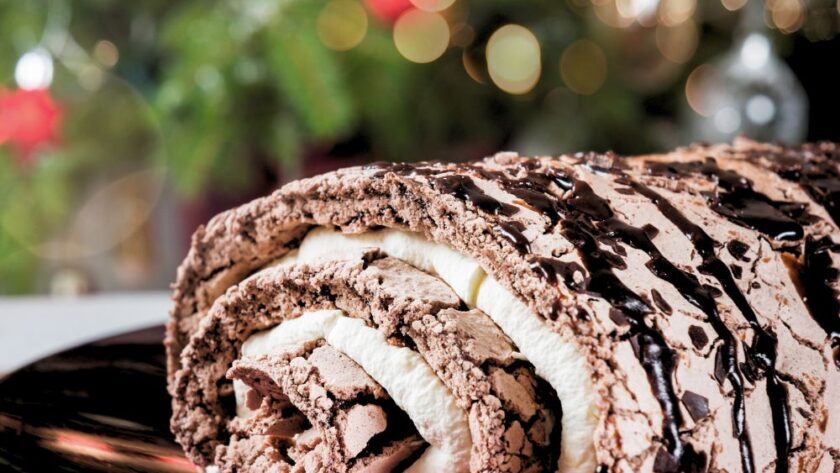 Delia Smith Chocolate Roulade