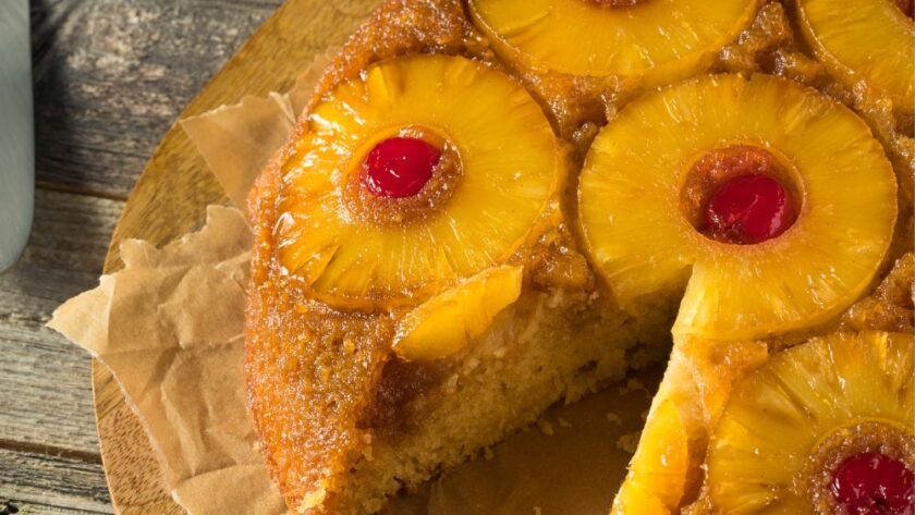 James Martin Pineapple Upside Down Cake