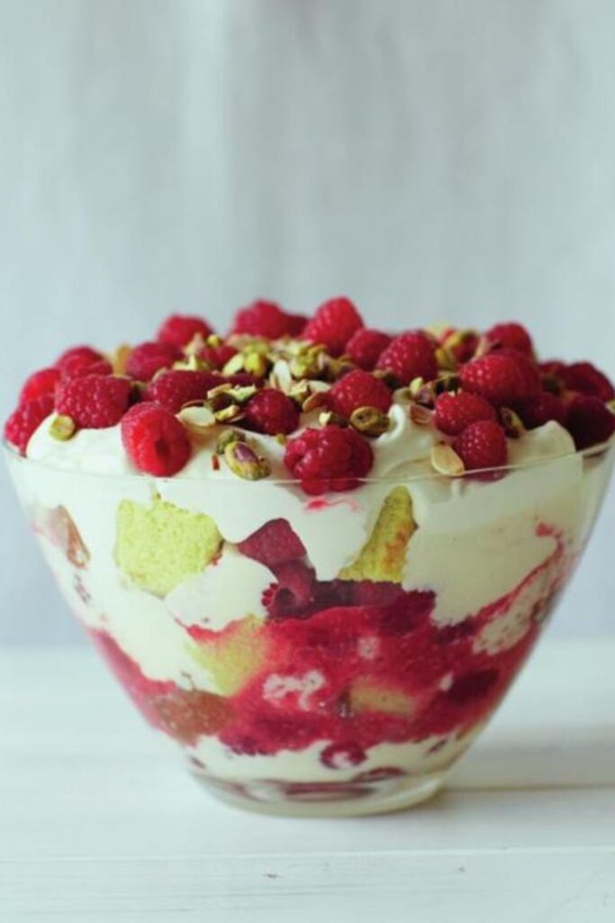 James Martin Raspberry Trifle