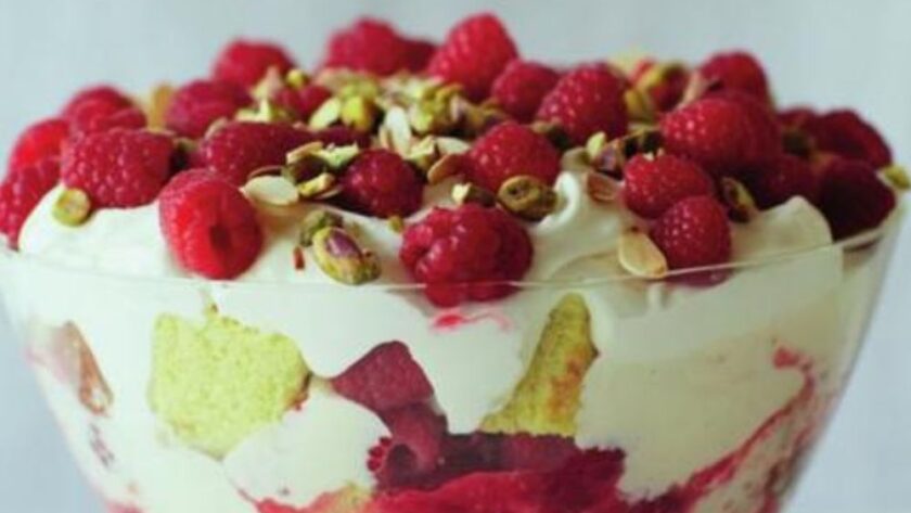 James Martin Raspberry Trifle