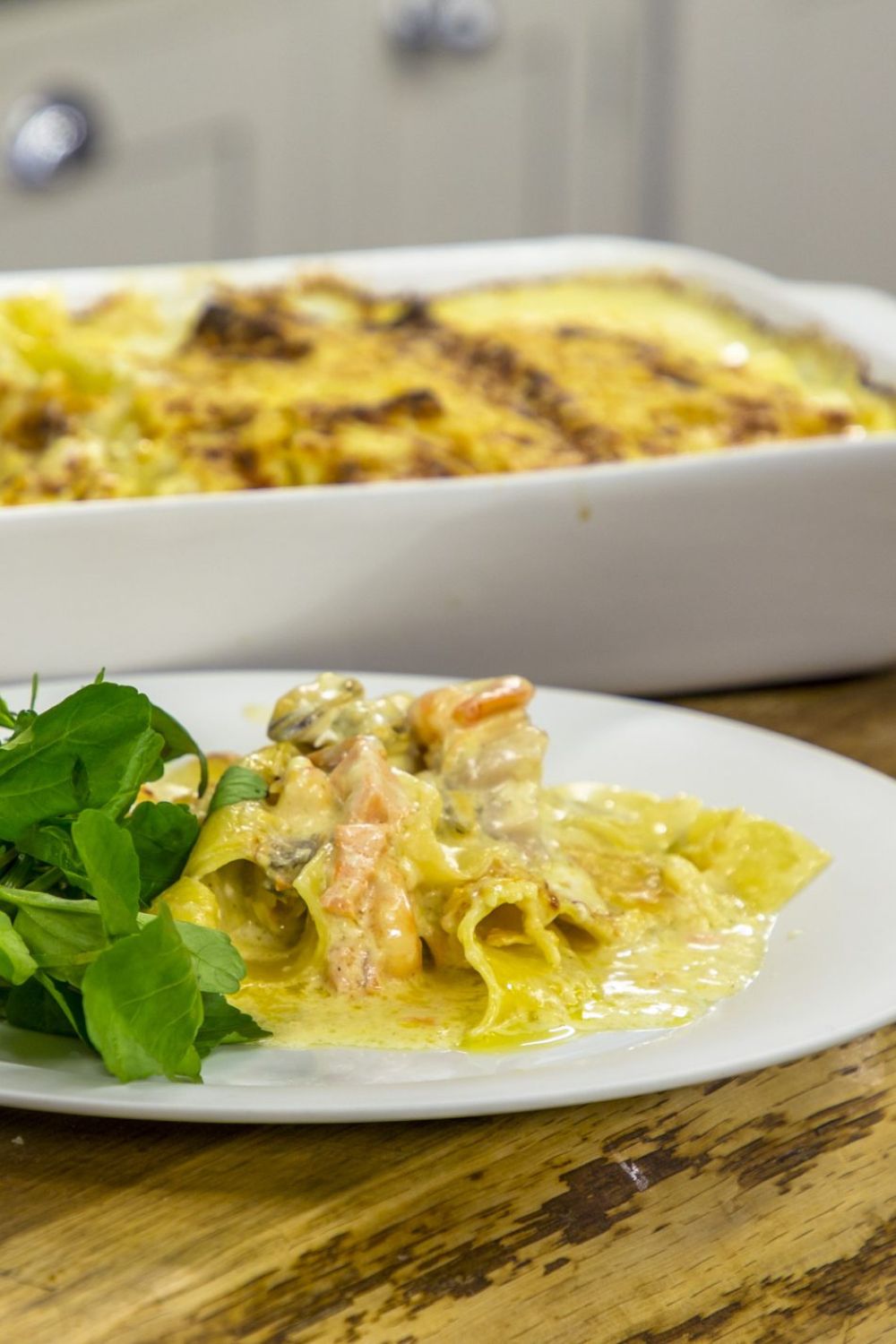 James Martin Seafood Lasagne