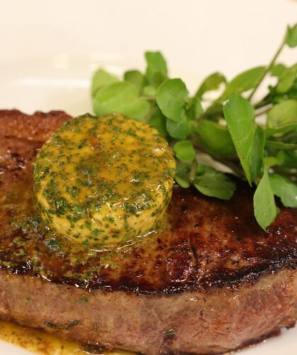 James Martin Sirloin Steak