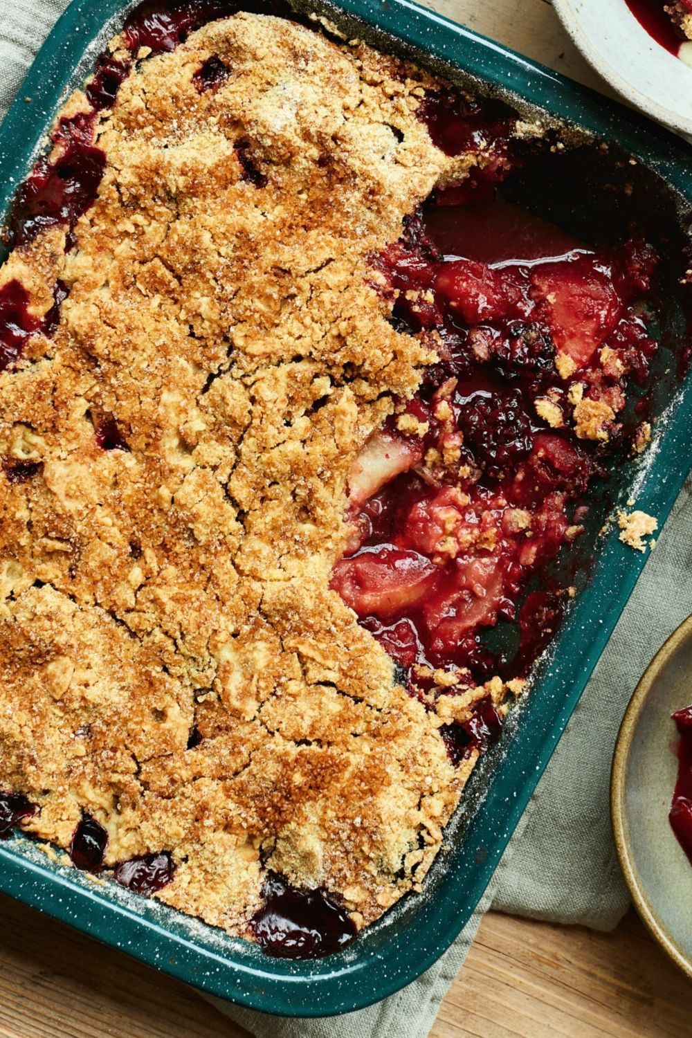 Mary Berry Apple And Blackberry Crumble