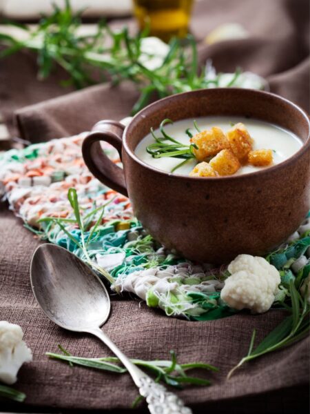 Mary Berry Cauliflower Soup British Chefs Table