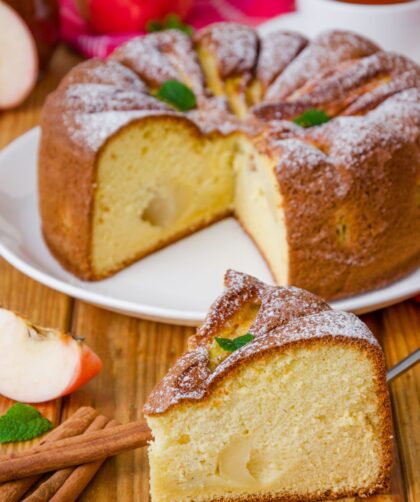 Nigella Apple Sponge Cake