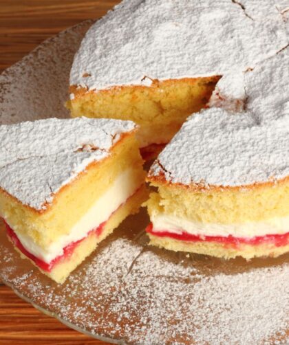 Nigella Coconut And Raspberry Cake