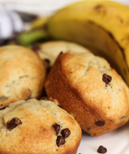 Mary Berry Banana And Chocolate Chip Muffins