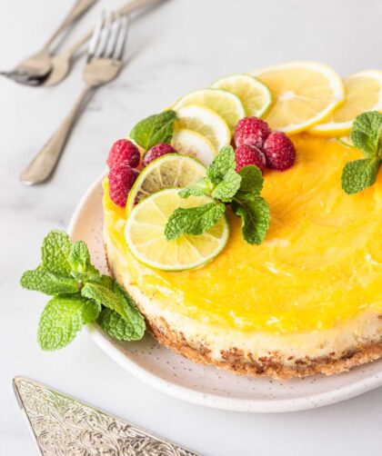 Mary Berry Lemon And Lime Cheesecake