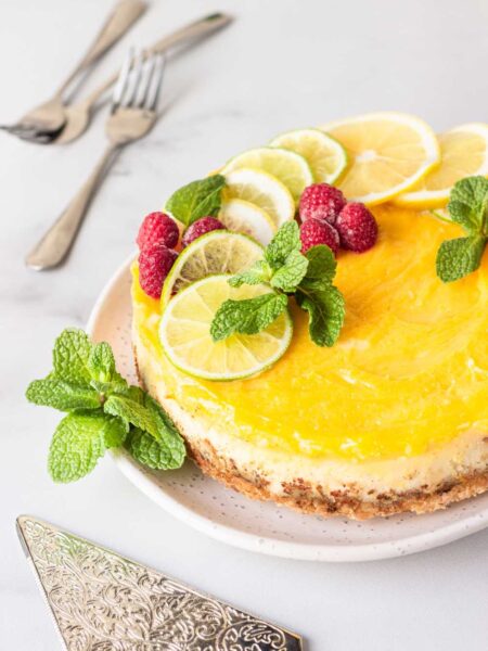 Mary Berry Lemon And Lime Cheesecake | British Chefs Table