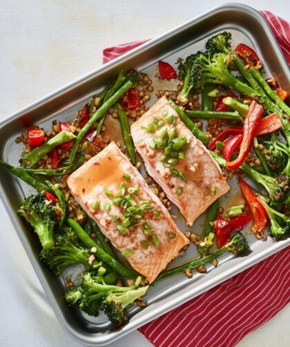 Hairy Bikers Salmon Tray Bake