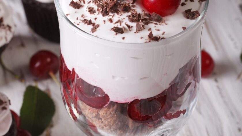 Delia Smith Black Forest Trifle