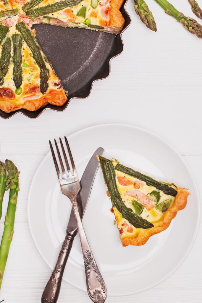 Delia Smith Salmon And Asparagus Quiche