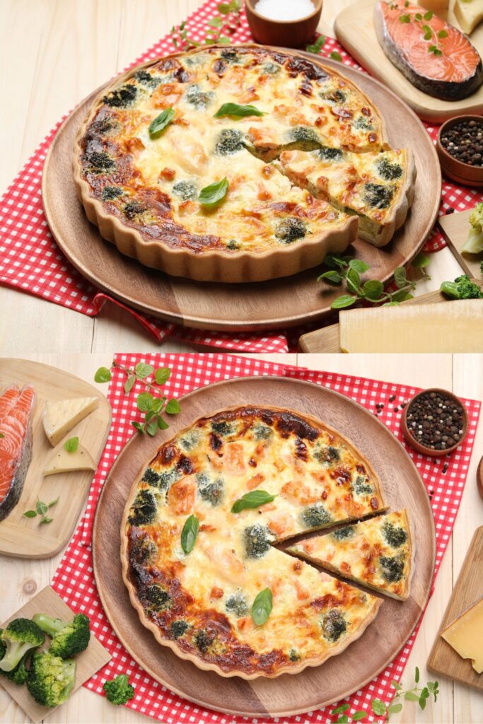 Delia Smith Salmon And Broccoli Quiche