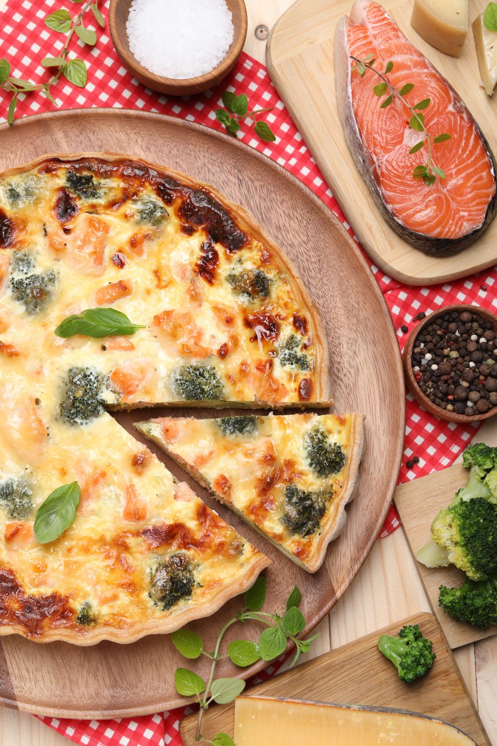 Delia Smith Salmon And Broccoli Quiche