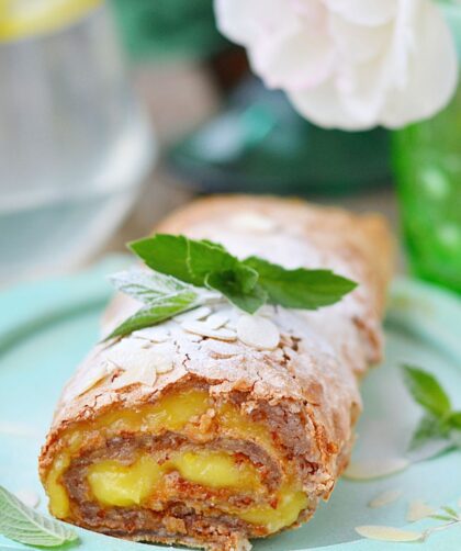 James Martin Lemon Curd Roulade