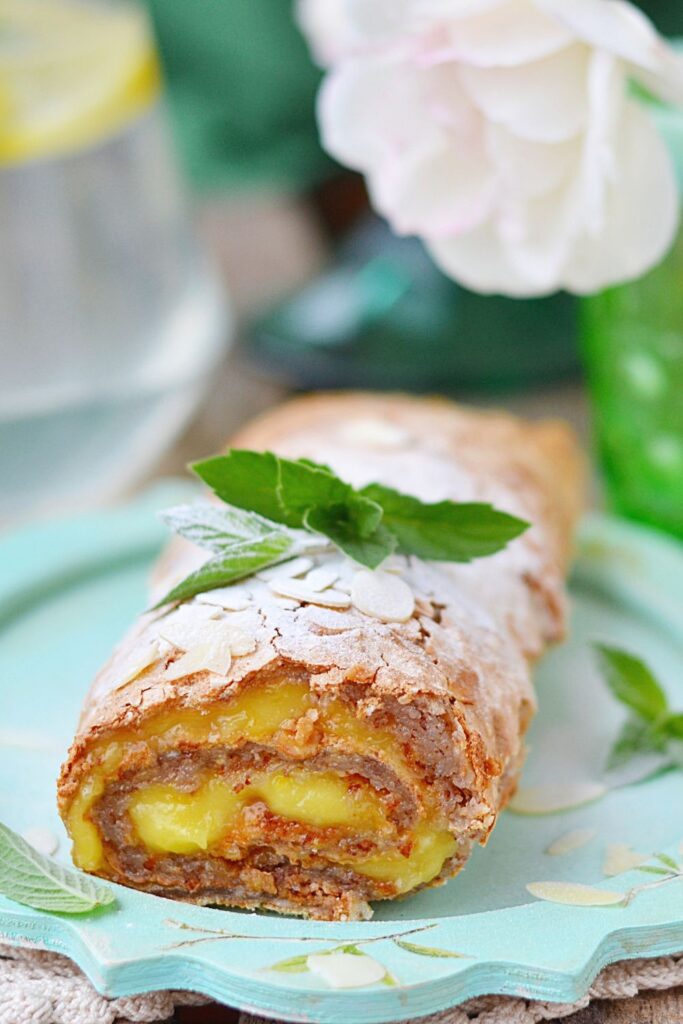 James Martin Lemon Curd Roulade