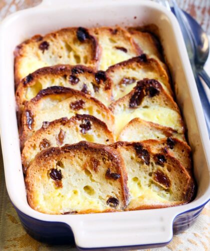 James Martin Panettone Bread And Butter Pudding