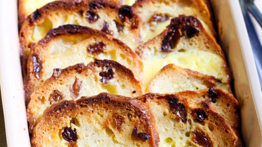 James Martin Panettone Bread And Butter Pudding