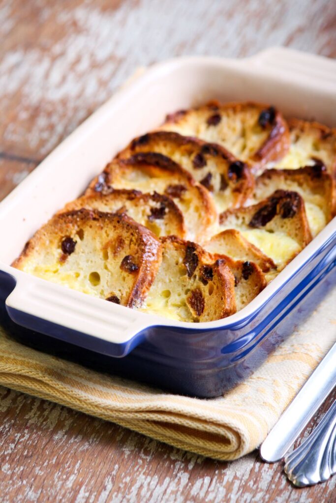 James Martin Panettone Bread And Butter Pudding