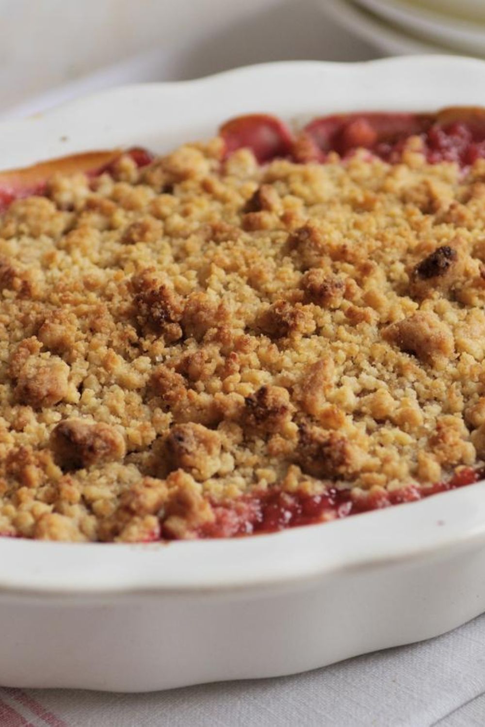 James Martin Rhubarb Crumble