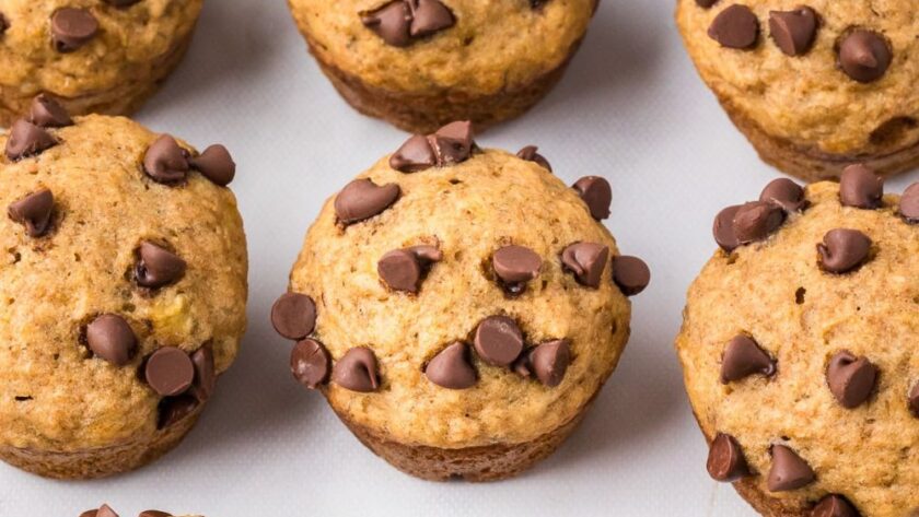 Mary Berry Banana And Chocolate Chip Muffins