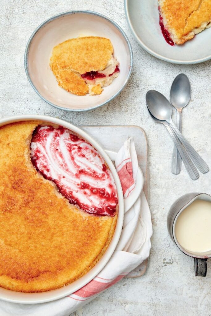 Mary Berry Jam And Coconut Sponge