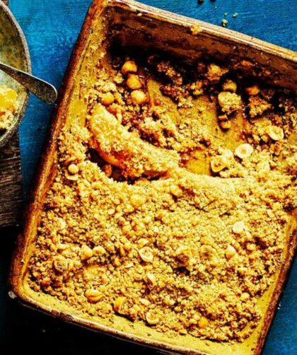 Mary Berry Pear Crumble