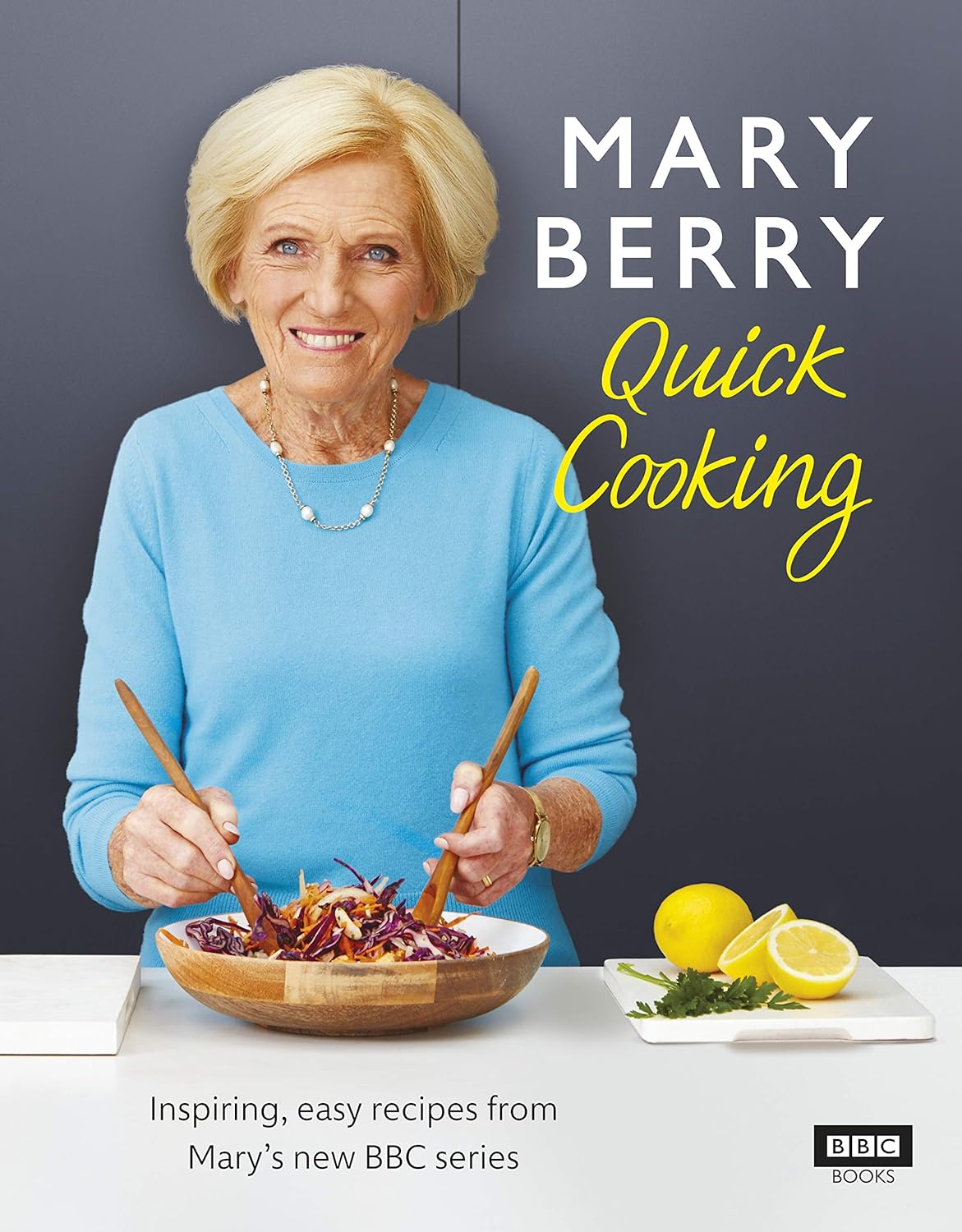 Mary Berry Quick Cooking Cookbook Cover