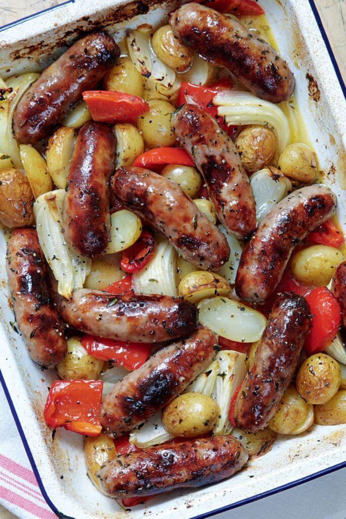 Mary Berry Sausage Tray Bake