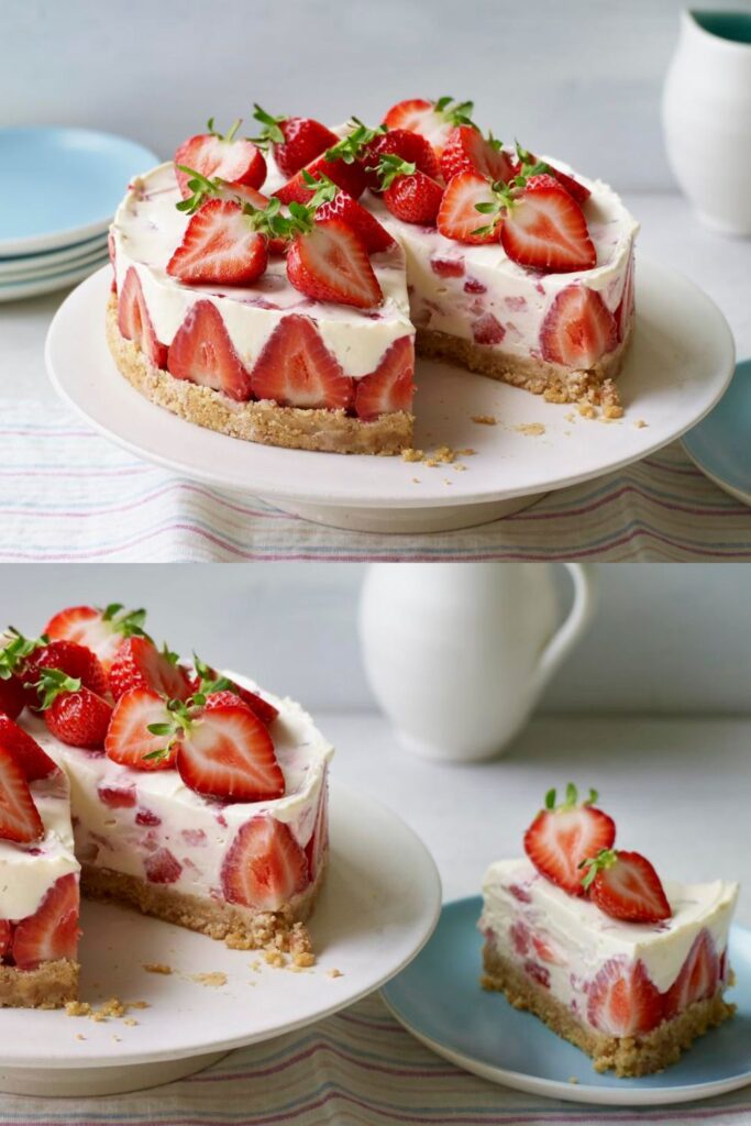 Mary Berry Strawberry Cheesecake