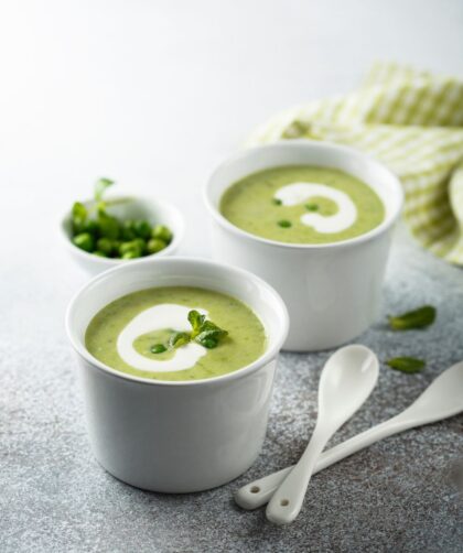 Nigella Pea And Lettuce Soup