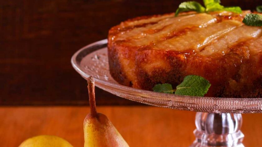 Mary Berry Pear Upside Down Cake British Chefs Table