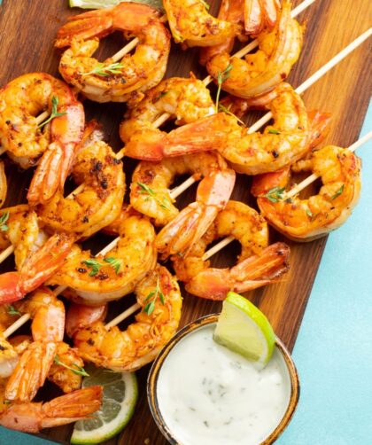 Hairy Bikers Grilled Shrimp