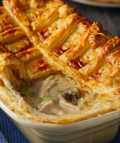Hairy Bikers Chicken Ham Leek Pie