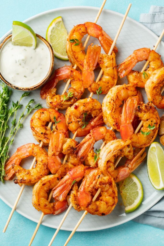 Hairy Bikers Grilled Shrimp