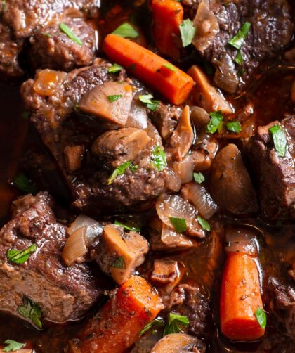Hairy Bikers Beef Bourguignon Slow Cooker
