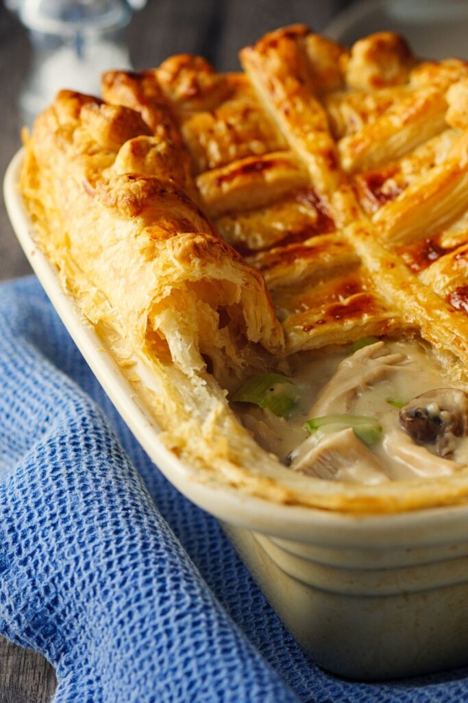 Hairy Bikers Chicken Ham Leek Pie