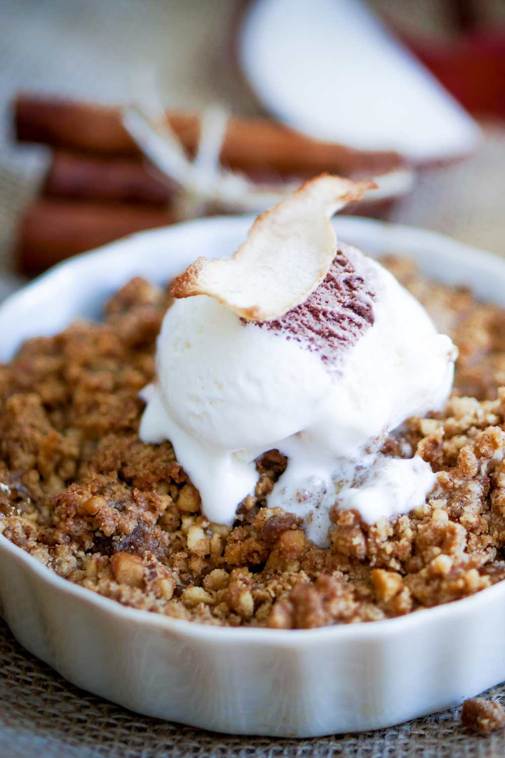 Mary Berry Apple And Rhubarb Crumble | British Chefs Table