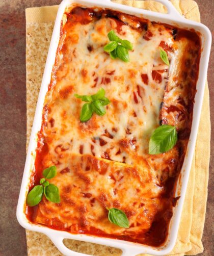 Delia Smith Lasagne Vegetarian