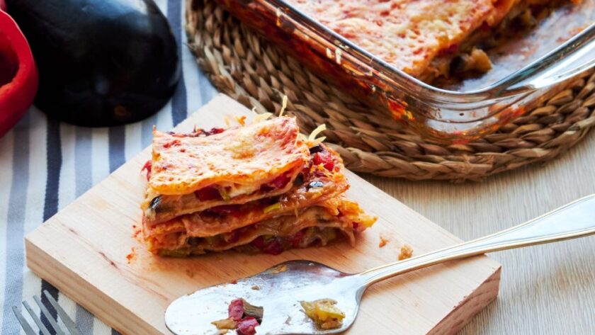 Delia Smith Vegetarian Lasagne