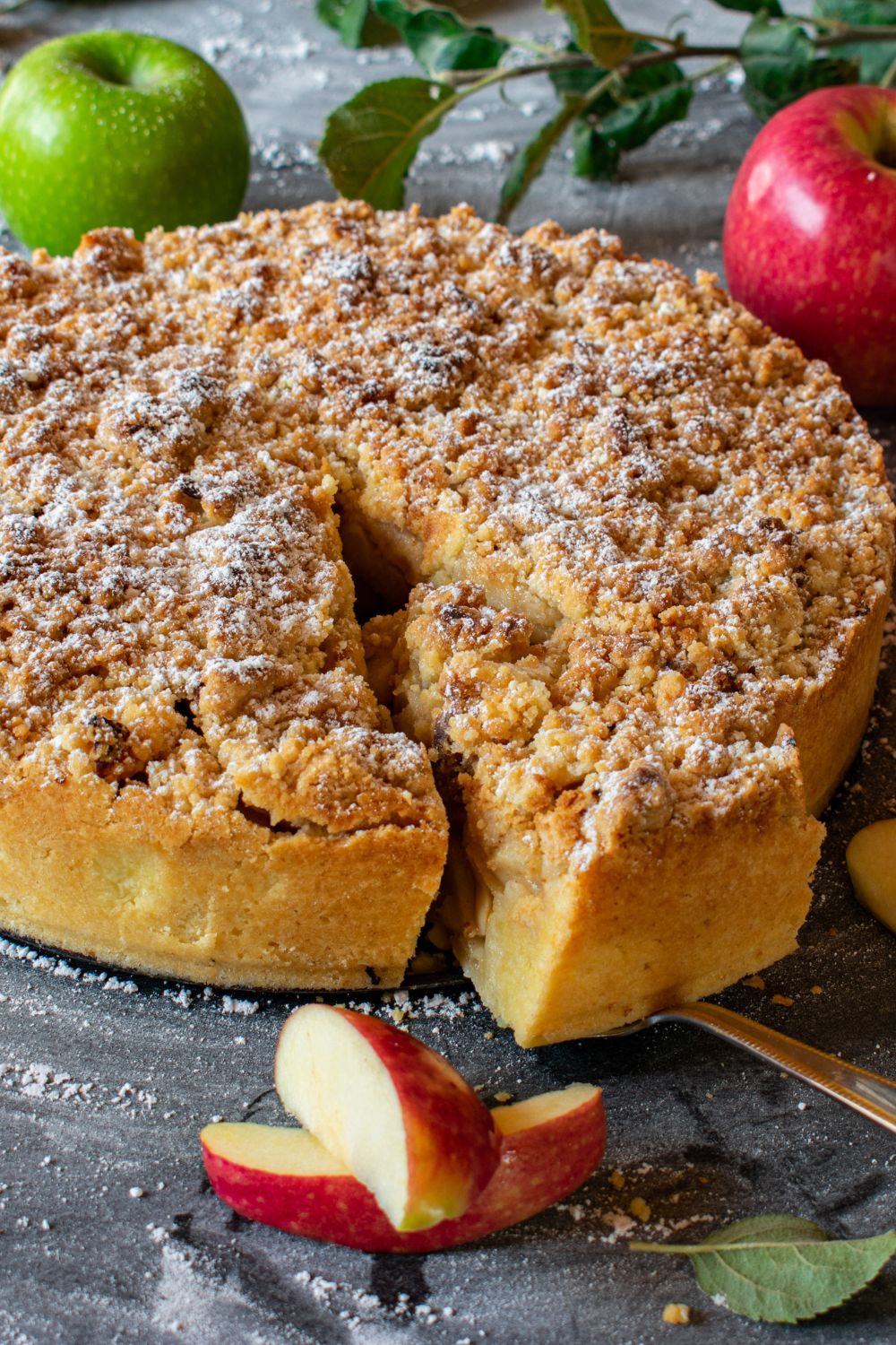 James Martin Apple Crumble Cake 