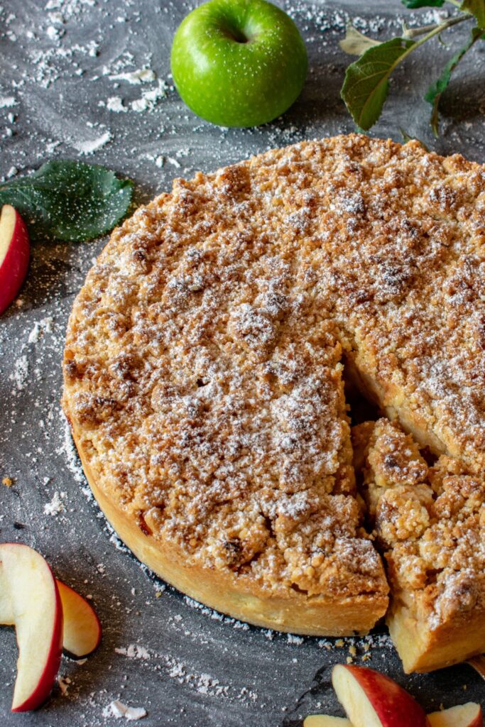 James Martin Apple Crumble Cake