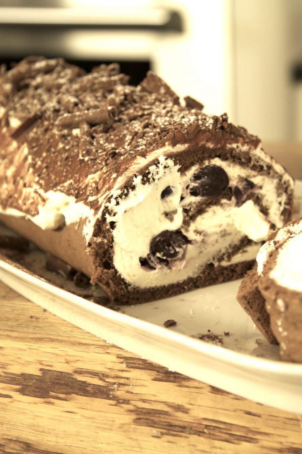 James Martin Black Forest Roulade