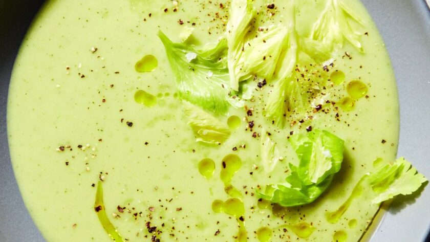 James Martin Celery Soup