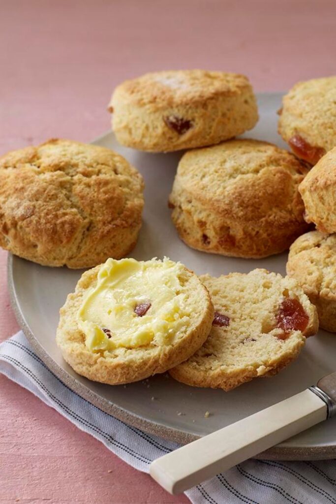 James Martin Cherry Scones