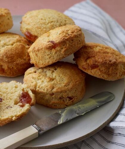 James Martin Cherry Scones