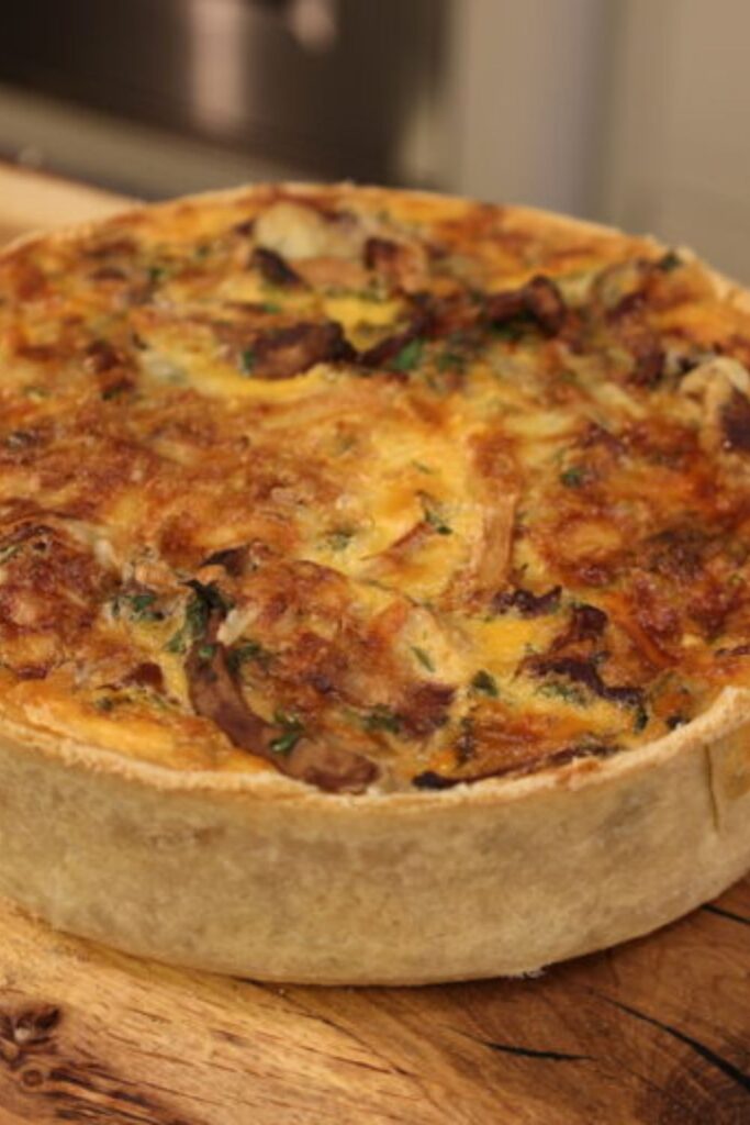 James Martin Mushroom Quiche