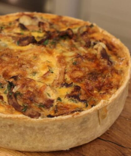 James Martin Mushroom Quiche